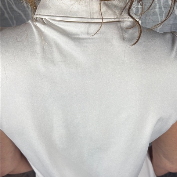 Vineyard Vines Cream Pleated Polo Sundress M Performance - Picture 5 of 8